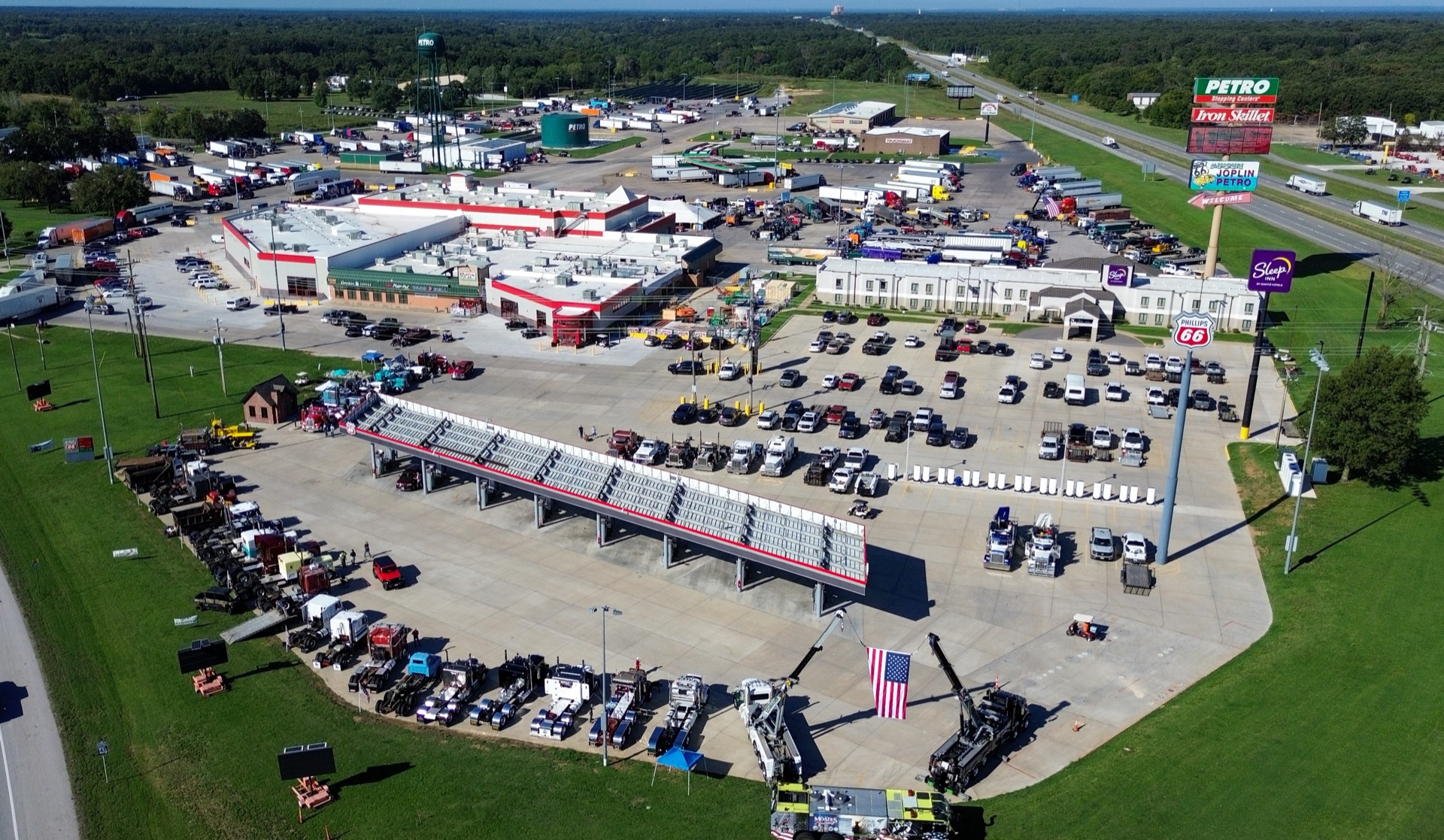 Image showing different locations available at Joplin 44 Truckstop